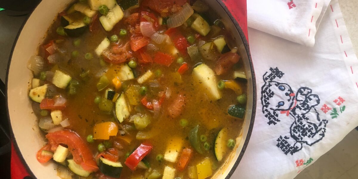 New Mexico Rainbow Bean Soup